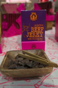 Beef Jerky chocolate from Wild Ophelia (Vosges Haut-Chocolat).
